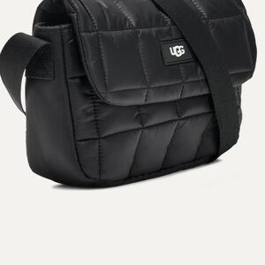 UGG Dalton Black Quilted Crossbody Bag